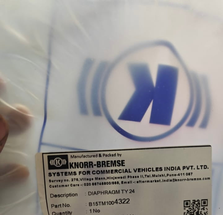 Diaphragm TY24 BT15TM1004322 knorr bremse