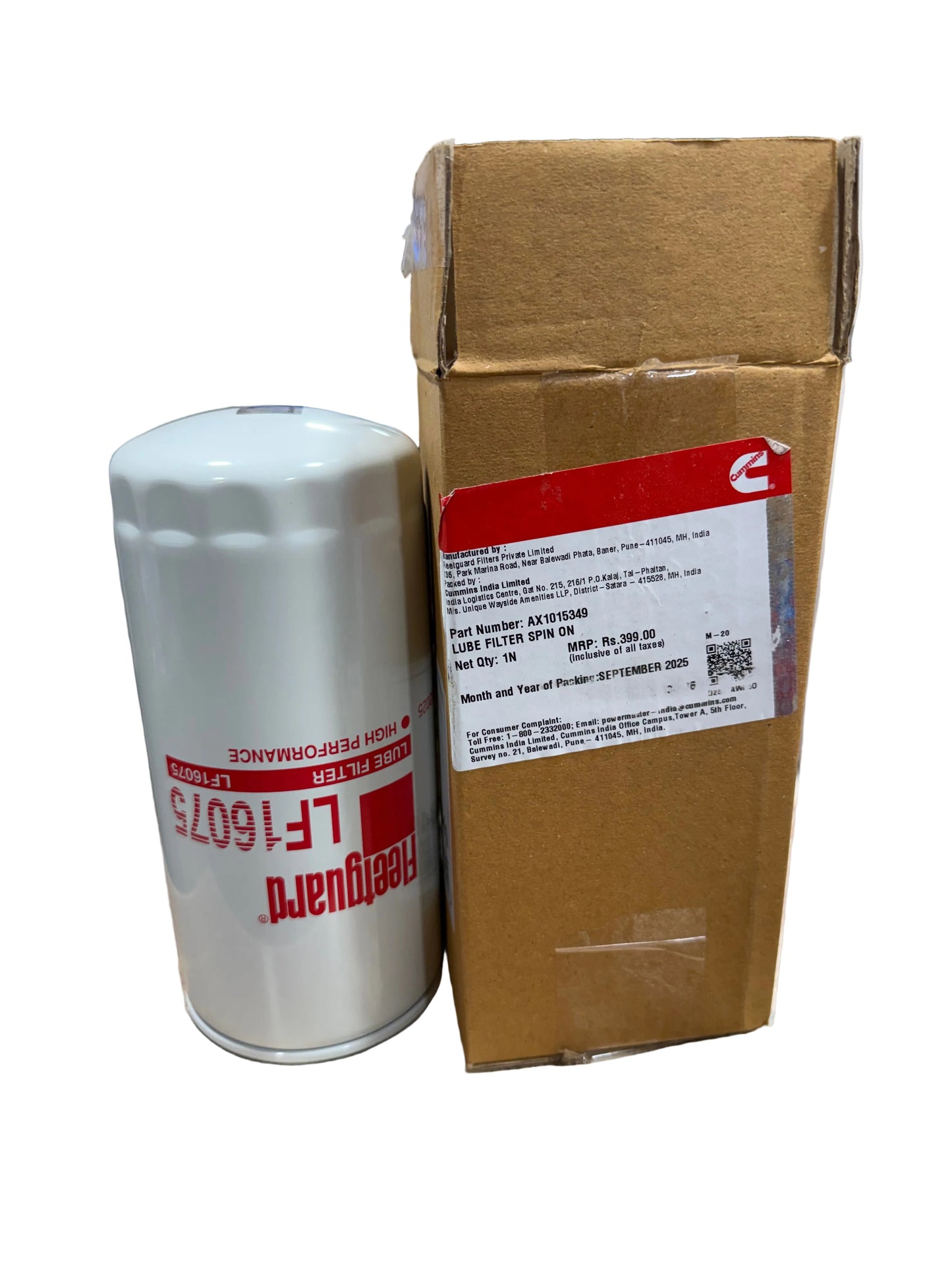 Ax1015349 Lf16075 Fleetguard Cummins