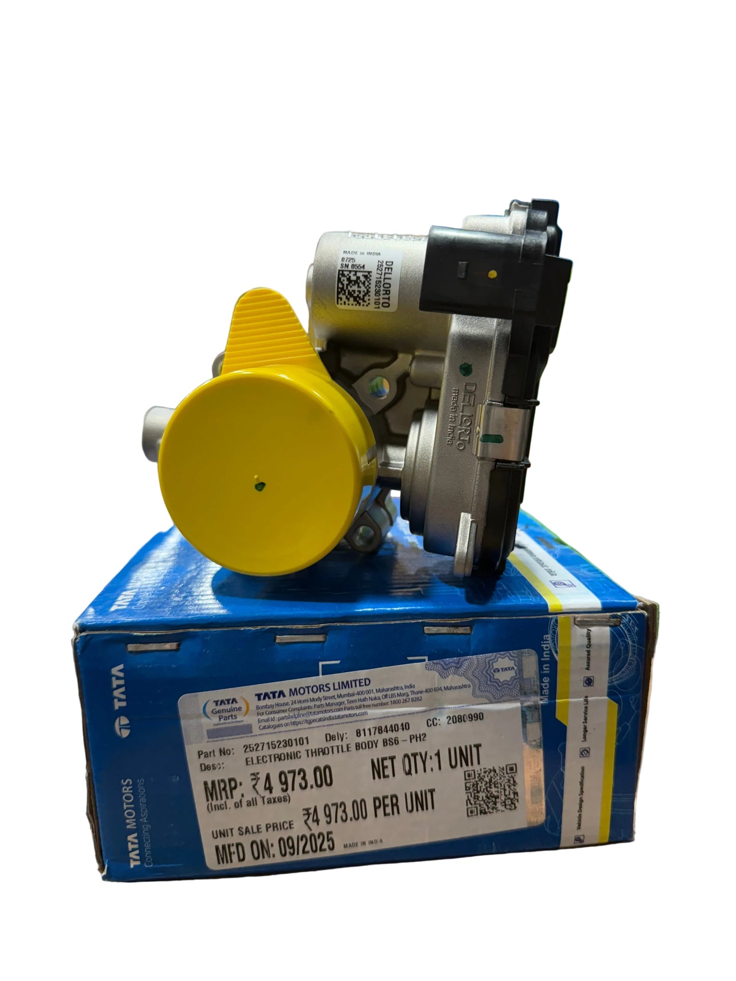 ELECTRONIC THROTTLE BODY BS6 PH2 252715230101